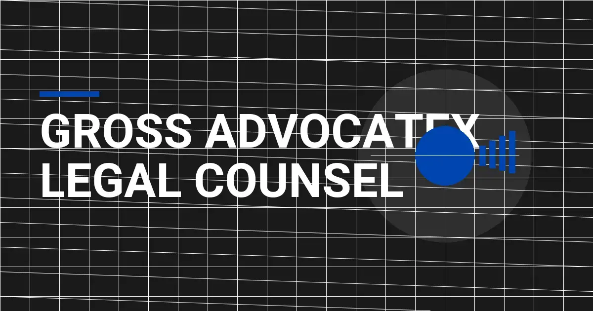 Gross AdvocateX Legal Counsel