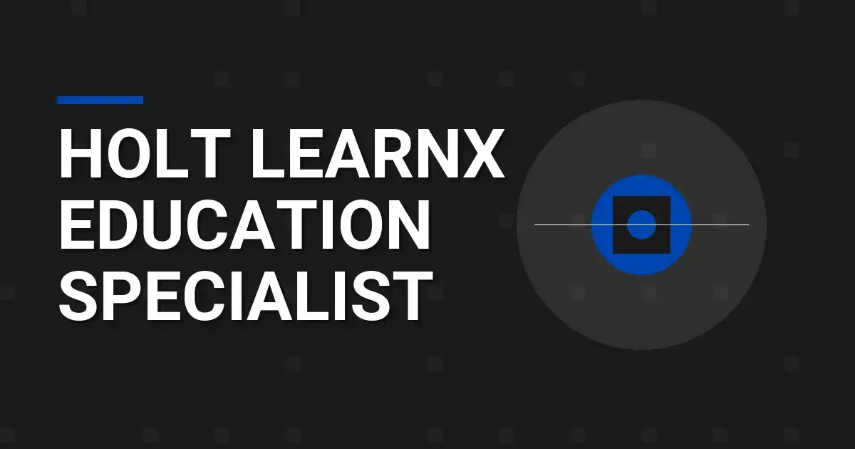 Holt LearnX Education Specialist