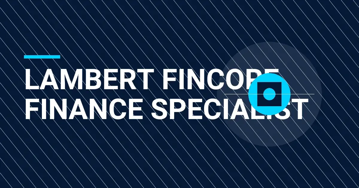 Lambert FinCore Finance Specialist