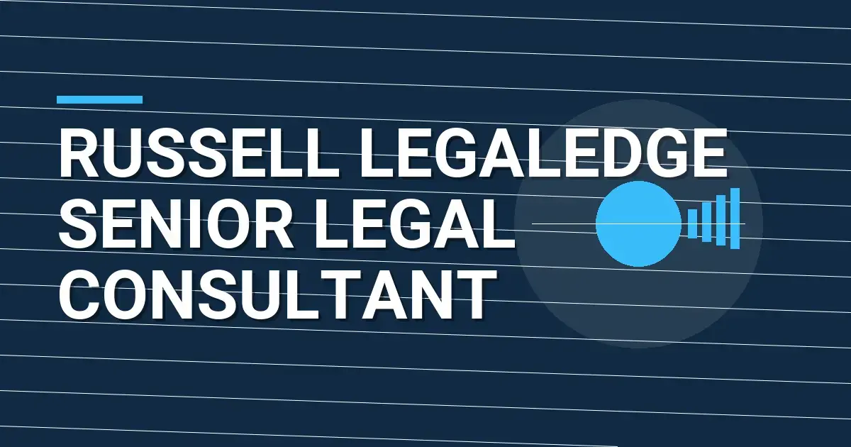 Russell LegalEdge Senior Legal Consultant