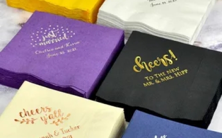 Custom Napkins And Elevate Your Event And Brand With Every Fold