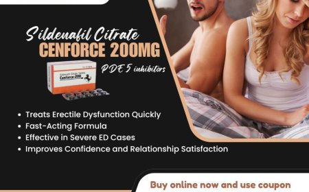 Cenforce 200mg: The Black Pill Revolutionizing ED Treatment