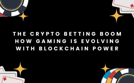 The Crypto Betting Boom: How Gaming Is Evolving With Blockchain Power