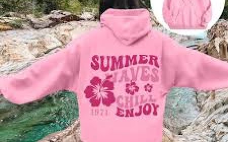Elevate Your Lifestyle with Pink Palm Puff Hoodie