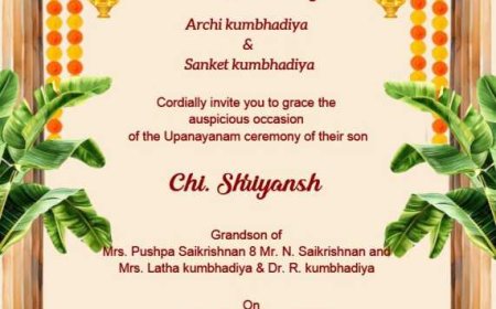 Instant Thread Ceremony E-Invitation Generator – Design & Share in Minutes