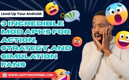 Level Up Your Android: 3 Incredible MOD APKs for Action, Strategy, and Simulation Fans