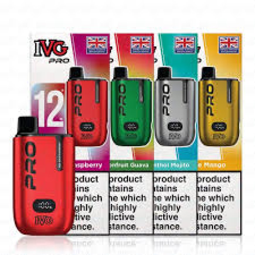 IVG Pro 12 Pods: The Perfect Prefilled Solution for Hassle-Free Vaping