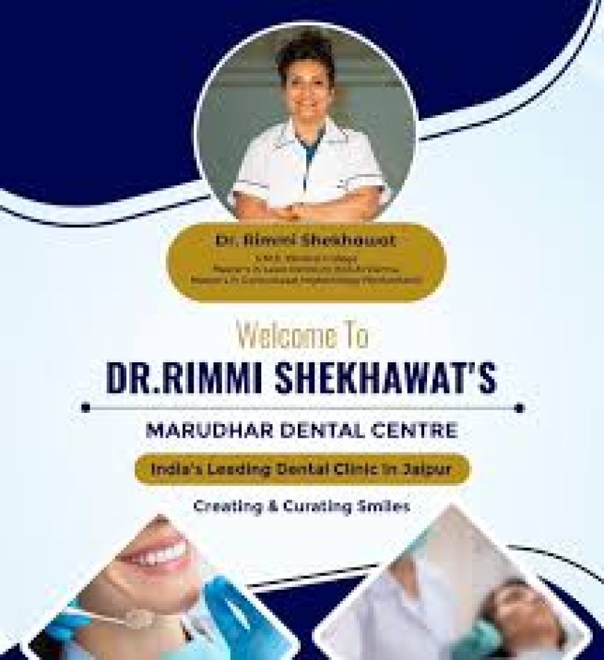 Transform Your Smile with the Best Dentist in Jaipur at Marudhar Dental Clinic