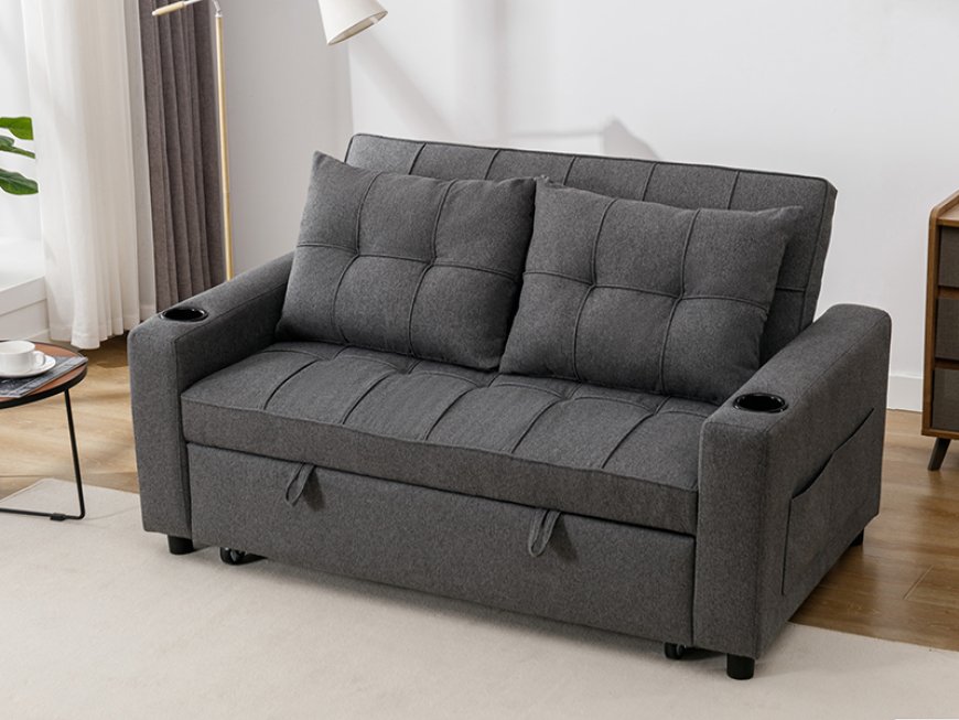 Convertible Futon Sofa Bed for Small Spaces and Big Comfort