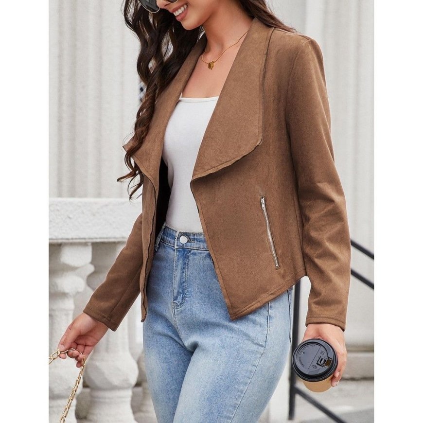 Seasonal Suede Switching: Styling & Storing Real Suede Jacket Womens