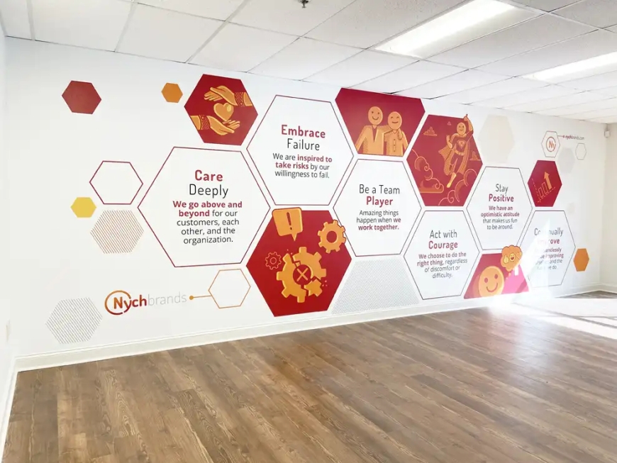 Creative Interior Signs in Arlington VA for Offices